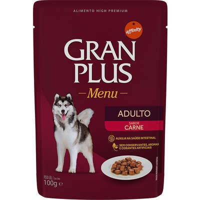 GranPlus Sachê Carne para Cães Adultos 100g