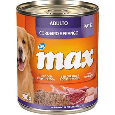Patê Total Max Cordeiro e Frango para Cães Adultos 280g