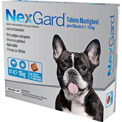 NexGard para Cães de 4.1 a 10 Kg Unidade