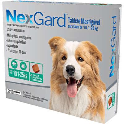 NexGard para Cães de 10.1 a 25 Kg Unidade