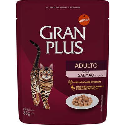 GranPlus Sachê Salmão para Gatos Adultos 85g
