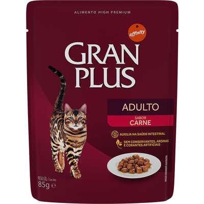GranPlus Sachê Carne para Gatos Adultos 85g