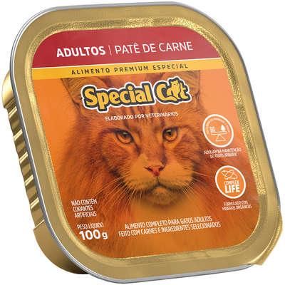 Special Cat Patê Carne para Gatos Adultos 100g