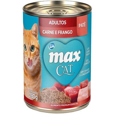 Patê Total Max Carne e Frango para Gatos Adultos 280g