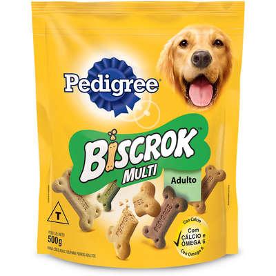 Biscoito Pedigree Biscrok Multi para Cães Adultos 1 Kg