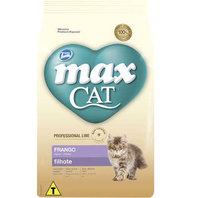 Ração Max Cat Frango para Gatos Filhotes (GRANEL) 1 Kg