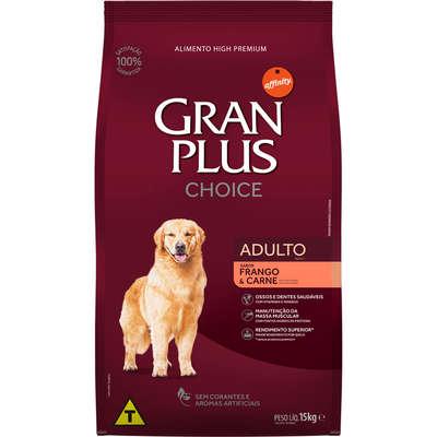 Ração Gran Plus Choice Cães Adultos (GRANEL) 1 Kg