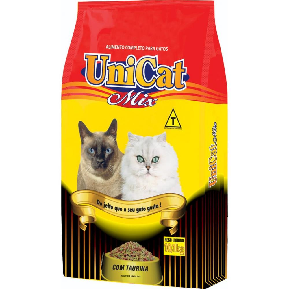 Ração Unicat Mix Gatos Adultos 10Kg
