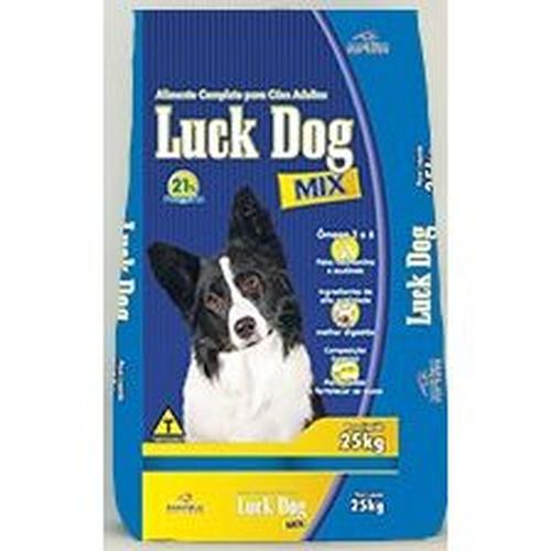 Ração Luck Dog Mix 21% de Proteína Adultos (GRANEL) 1Kg